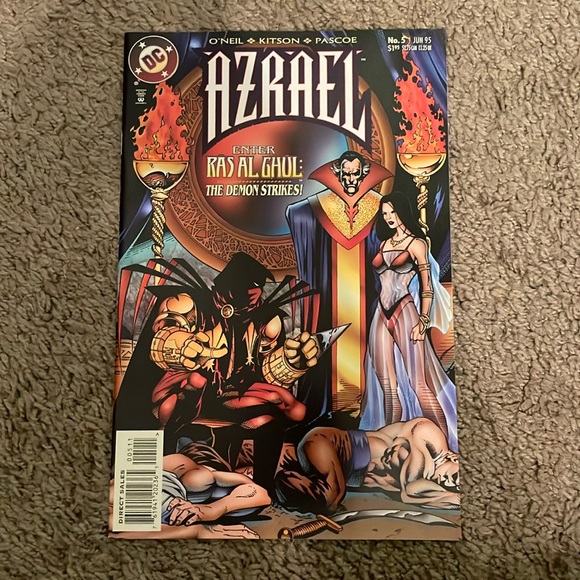 1995 Azrael Ras Al Ghul DC Comic - Picture 1 of 2